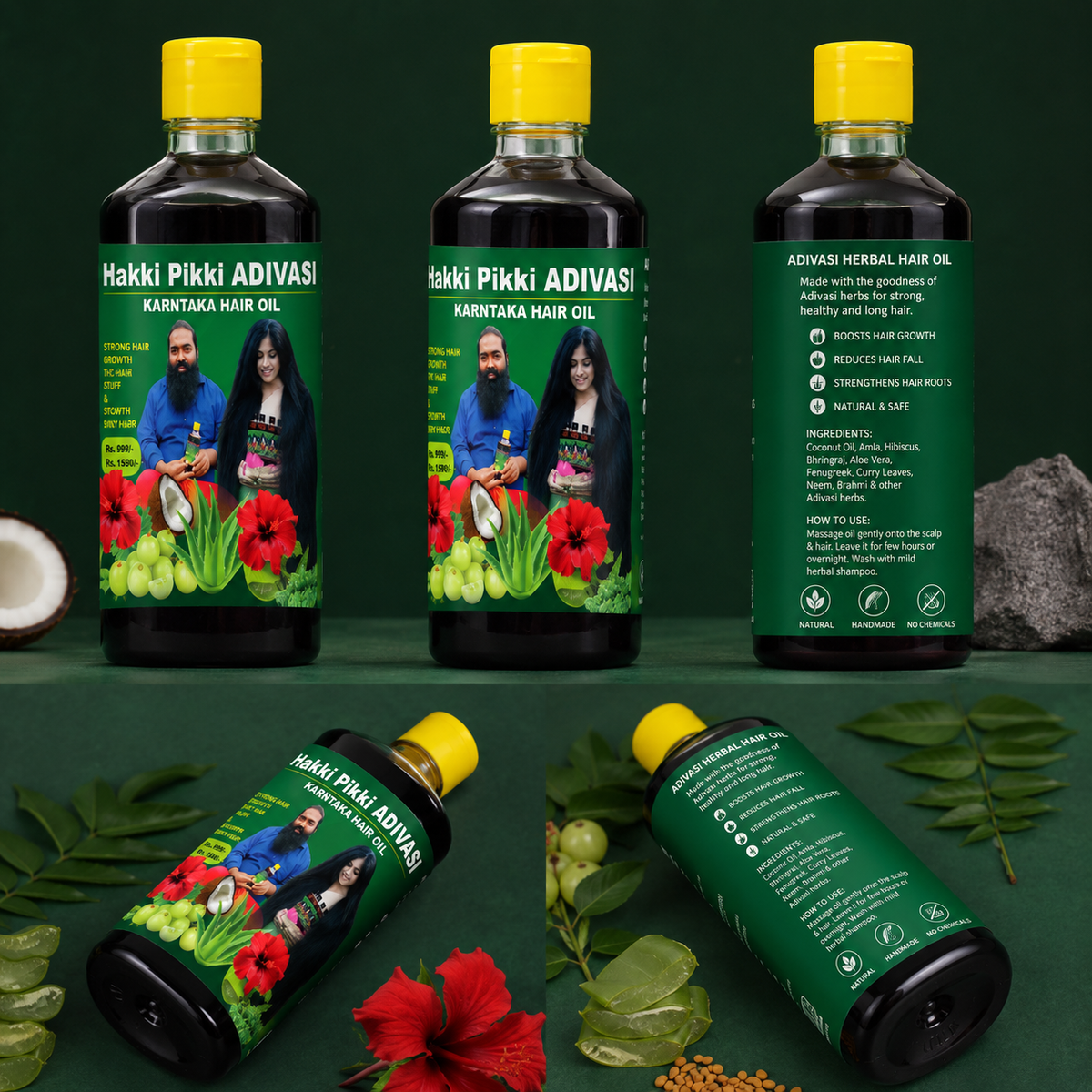 Adivasi Herbal Hair Oil PACK OF 2